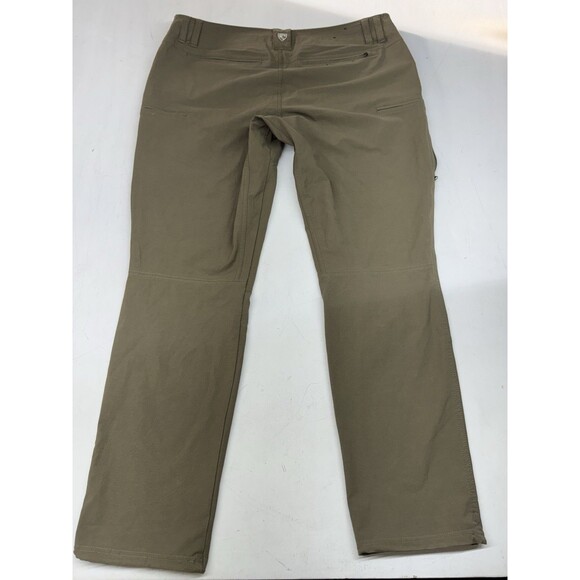 Kuhl Resistor Chino Pants Brown Outdoors Hiking Performance Measures 38x30 - Picture 12 of 13